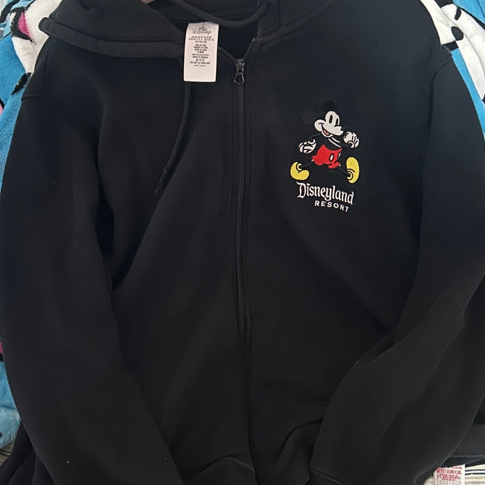 2X Disney Black Hoodie with Mickey Mouse Design
